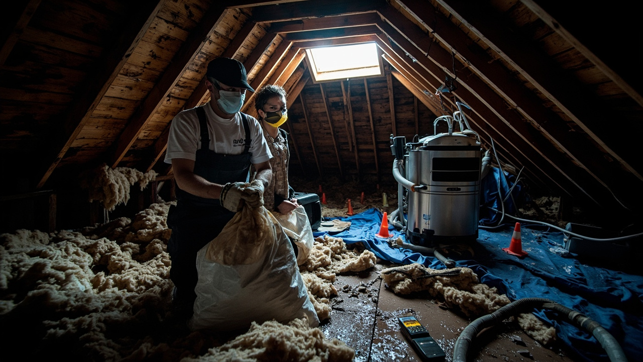 Our Technical Approach to Attic Water Damage Restoration