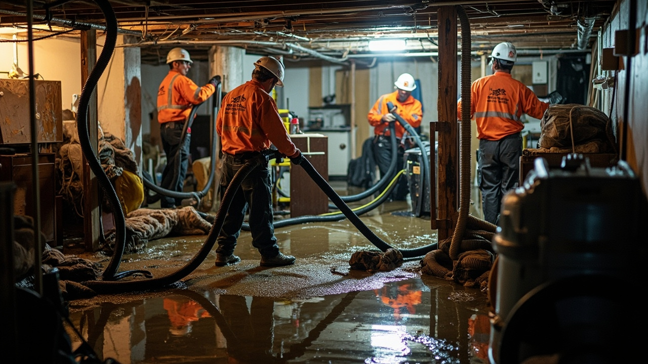 Basement Flood Cleanup in Greenwich – Fast Extraction and Complete Restoration for Flooded Spaces