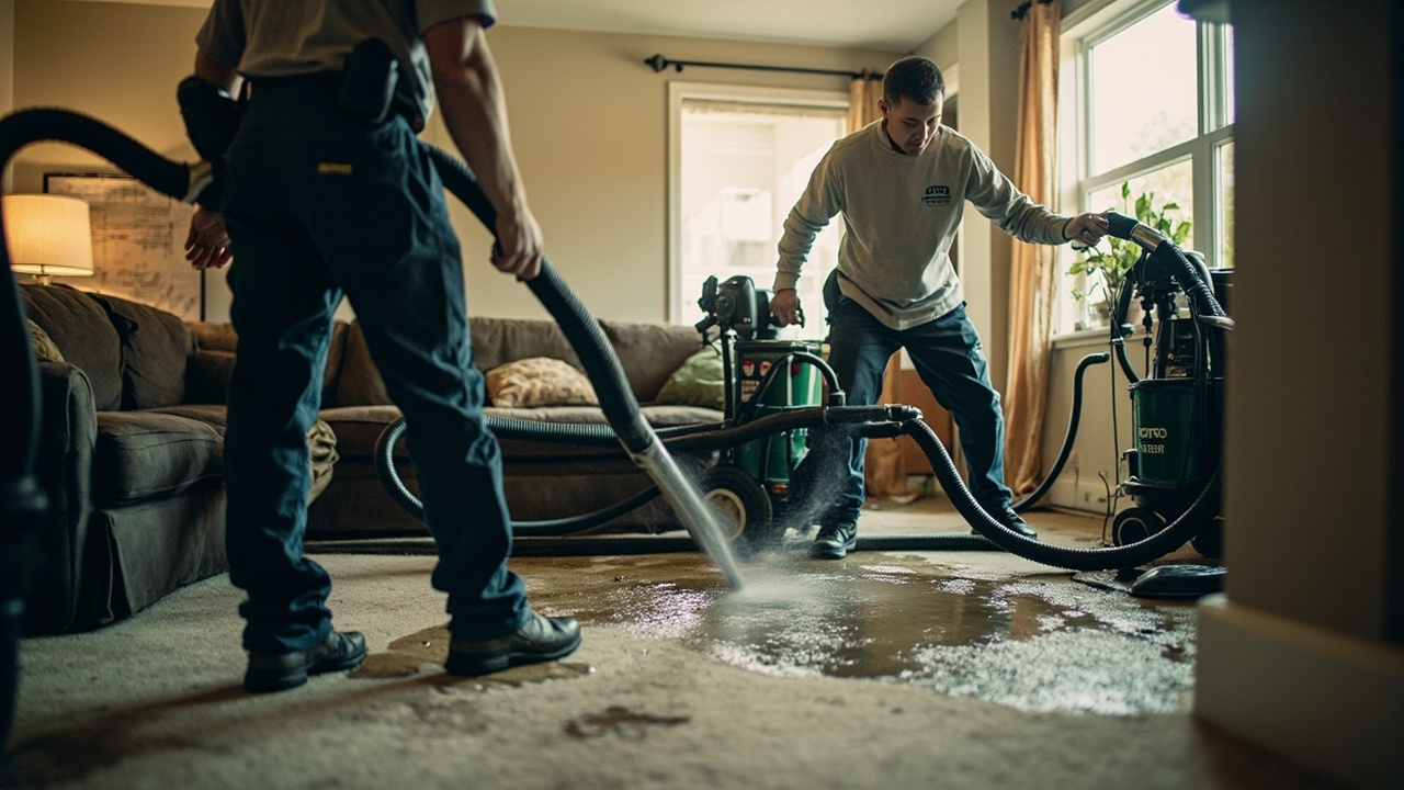 How Professional Carpet Water Removal Works