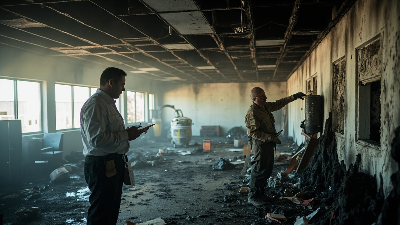 How Liberty Water Damage Restoration Riverside Executes Commercial Fire and Smoke Recovery
