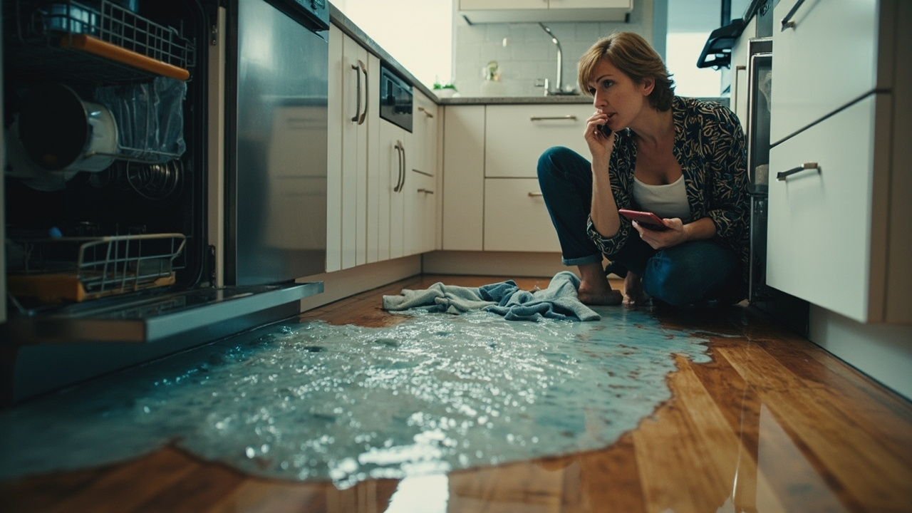 How Professional Dishwasher Leak Emergency Response Works