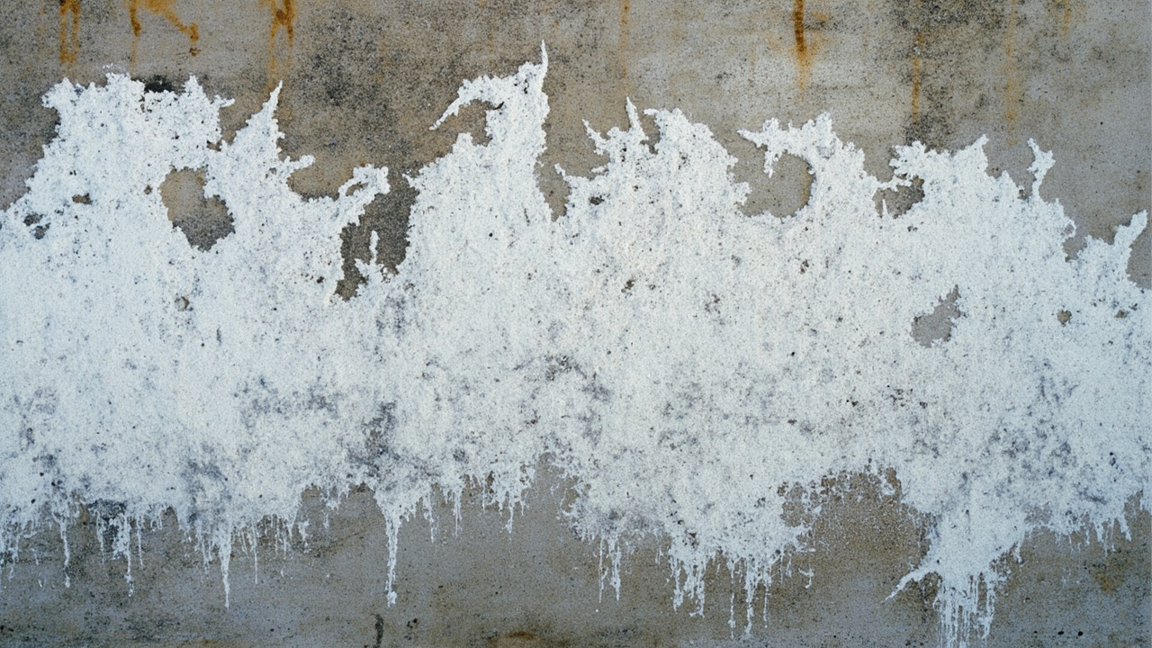 Efflorescence on Concrete in Greenwich – Expert Diagnosis and Permanent Waterproofing Solutions