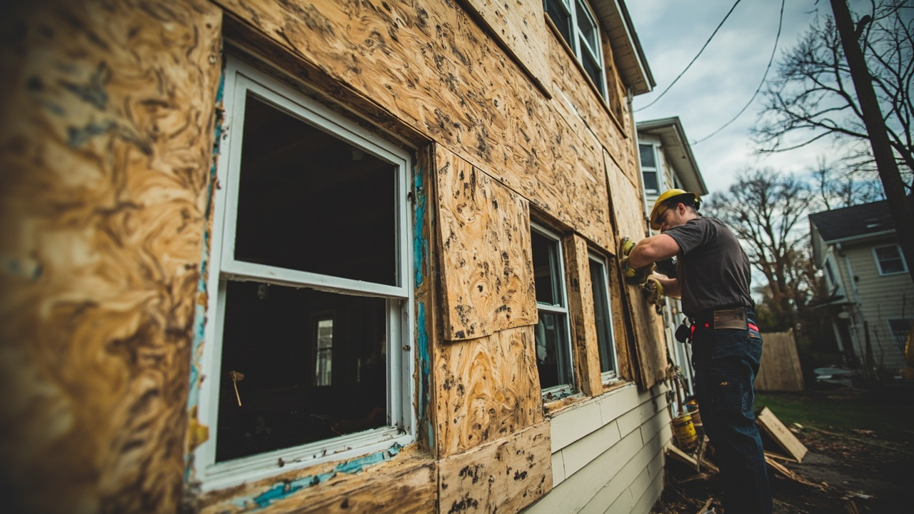 How Professional Board-Up Stops Damage in Its Tracks