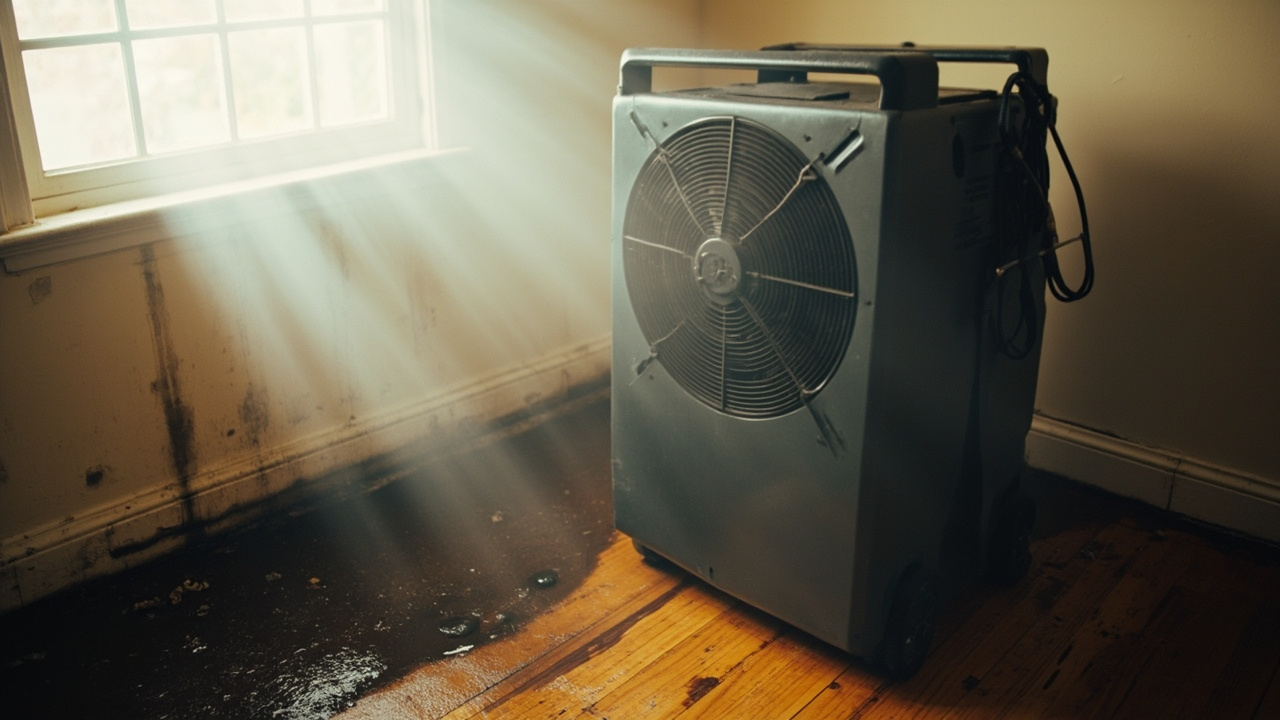 How Professional Dehumidification Stops Water Damage Progression