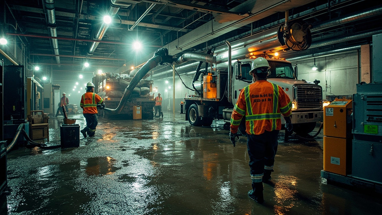 How Liberty Water Damage Restoration Riverside Handles High Volume Extraction