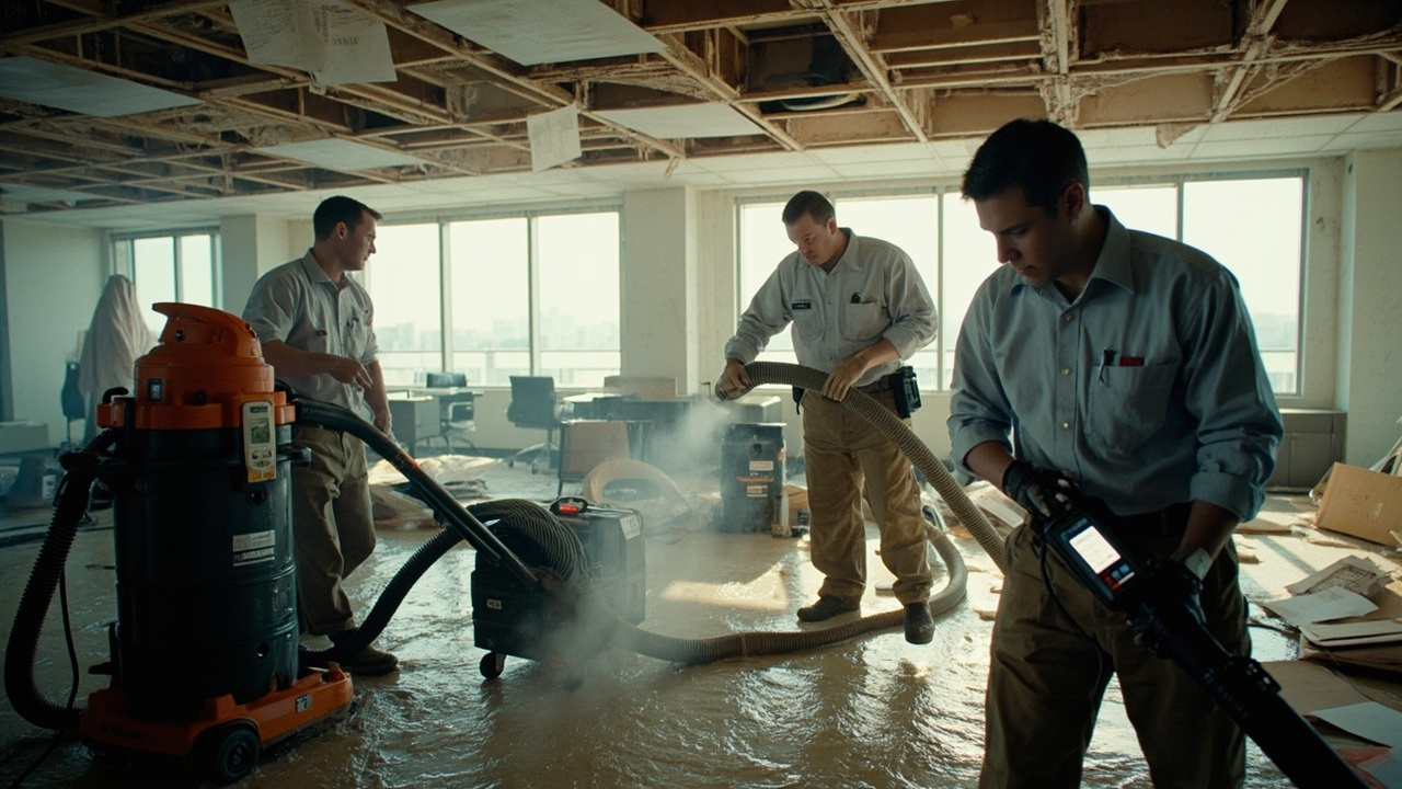 Commercial-Grade Water Extraction and Structural Drying Protocols