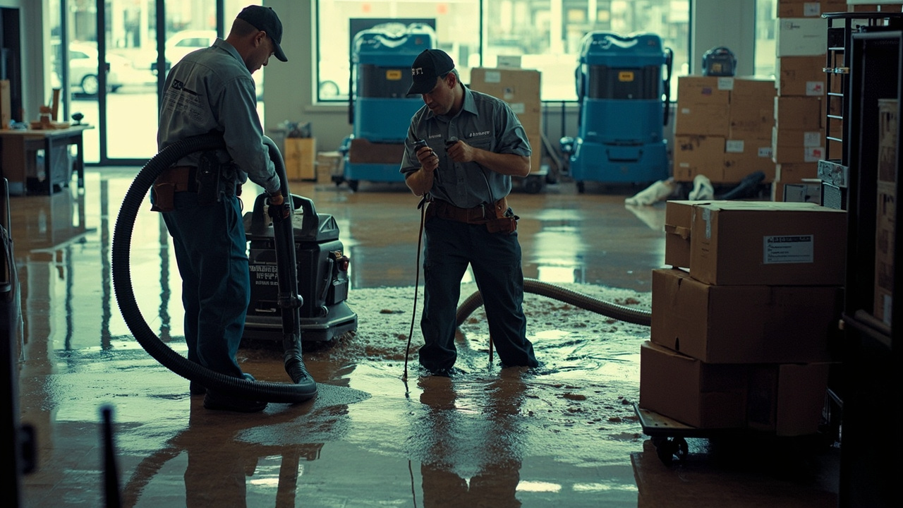 Commercial-Grade Water Extraction and Structural Drying for Active Retail Operations