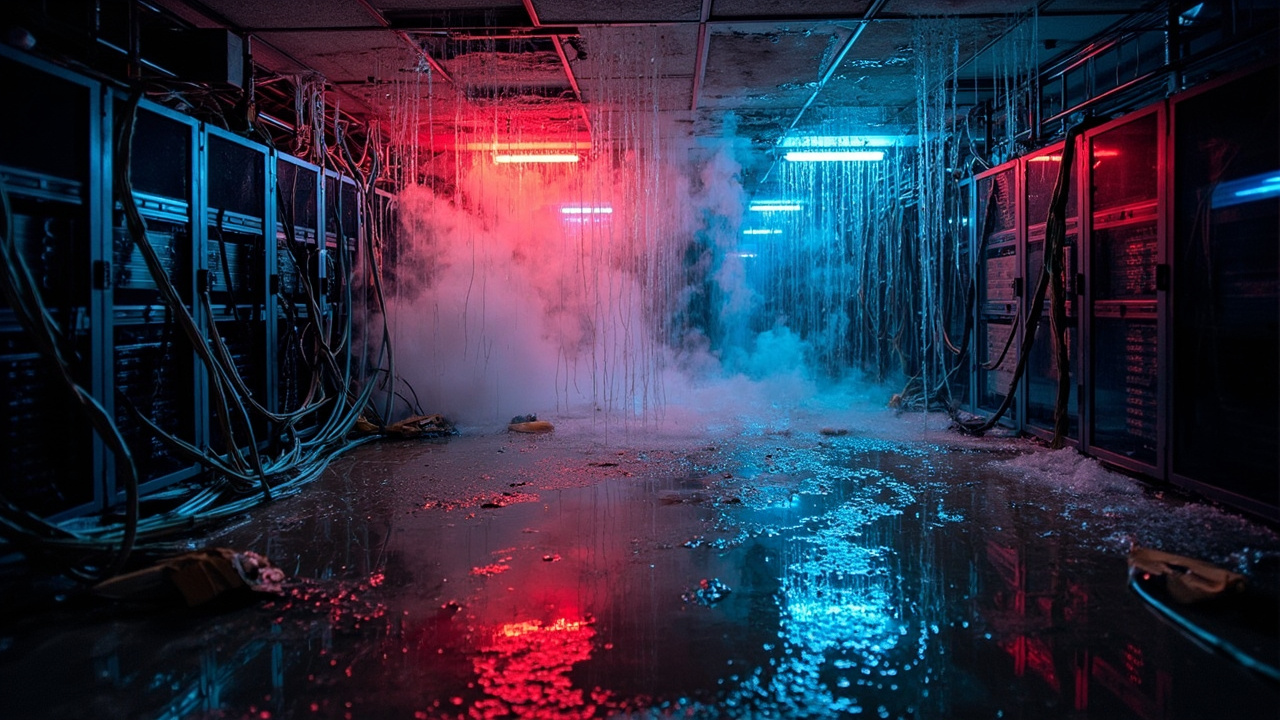 Why Server Room Water Damage Threatens Greenwich Business Operations