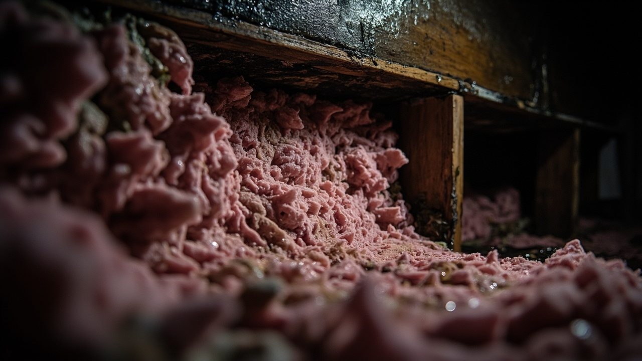 How We Remove Water Damaged Insulation and Stop the Source