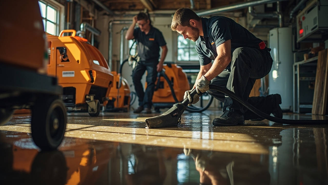 Our Sump Pump Failure Water Extraction Method