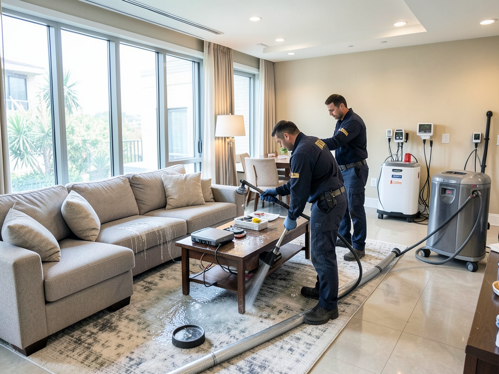 Fast water damage cleanup for condos and townhomes