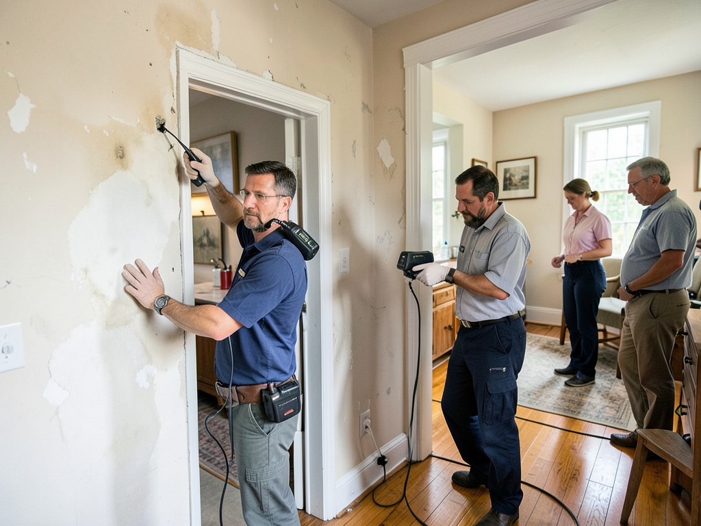 Managing a restoration project in your Cos Cob home while you have live-in staff