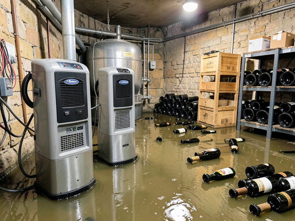 Protecting your Greenwich wine cellar from humidity and groundwater seepage