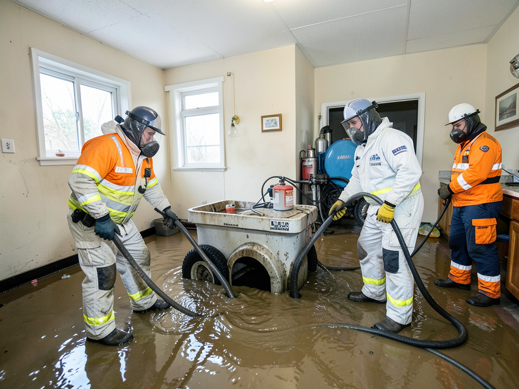 Recovering from a septic tank backup in north gree