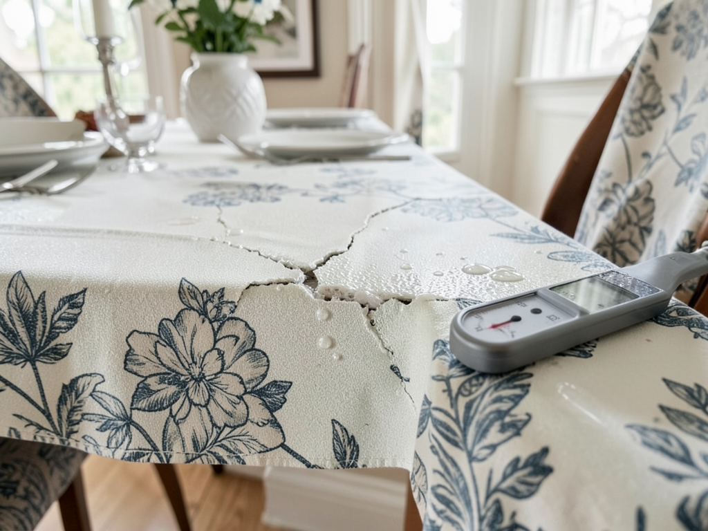 Salvaging designer wallpaper after a minor water leak in your Greenwich dining room